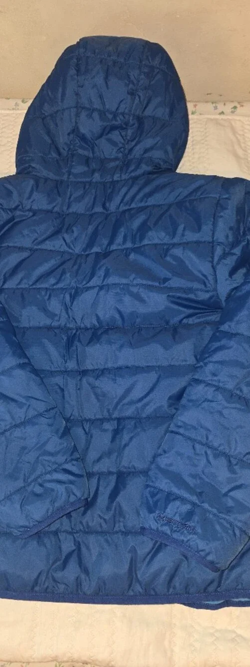 Under Armour Kids Blue Hooded Quilted Puffer Jacket